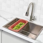 Joie Expandable Colander Fits Most Standard Sinks Expands To 17IN Terra. Fixed Price $34.99.