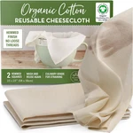 Organic Unbleached Cotton Cheesecloth Gots Certified Reusable Hemmed Muslin St. Fixed Price $19.81.