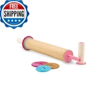 Bakelicious Adjustable Wood & Nylon Rolling Pin - Consistent 12" Thickness. Fixed Price $48.74.