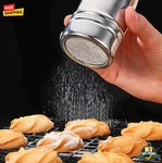 Stainless Steel Powder Dispenser With Lid Cocoa, Cinnamon & Matcha Shaker. Fixed Price $29.00.