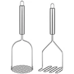 2PCS Mashed Potato - Stainless Steel Smasher Kitchen Tools. Fixed Price $11.07.