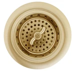 Linkasink D003-UB 1-3/4" Basket Strainer Satin Unlacquered Brass New!. Fixed Price $137.99.