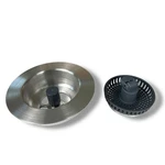 Hibbent Upgraded 3 1 Kitchen Sink Drain Strainer And Stopper Combo. Fixed Price $7.19.