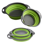 Folding Colander Drain Basket For Fruits Vegetables. Fixed Price $12.08.