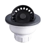 Karran 3-1/2 In. Black Kitchen Sink Basket Strainer. Fixed Price $27.99.
