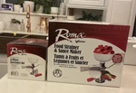 Roma Weston Food Strainer Model 07-0801 Plus Accessory Kit 07-0858. Fixed Price $75.99.
