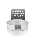 Restaurantware Met Lux 12X3" Straight-sided Round Cake Pan Baking Tin. Fixed Price $62.78.