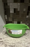 Preserve Green Plastic Colander 9-INCH Food Strainer 1.5 Qt Made Usa. Fixed Price $10.48.