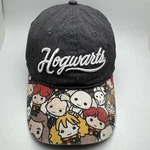 Harry Potter Hogwarts Gray Strapback Hat Cap GR41. Fixed Price $8.39.