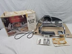 Rival Chrome Electric Food Slicer Model 1101E Excellent Condition W/ Parts & Box. Fixed Price $97.00.