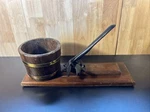 Vintage White Mountain Freezer, Inc. Nut Cracker With Wood Bow. Made The Usa. Fixed Price $33.00.