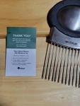 Orblue Stainless Steel Onion Holder Cutter Slicer And Chopper. Fixed Price $9.95.