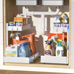 Under Sink Organizer, Bathroom Counter Packs 2TIER Metal, .... Fixed Price $39.38.