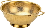 Colander, 3 Quart Stainless Steel Pasta Rice Food Metal Strainer With Handles. Fixed Price $27.18.