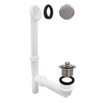 Westbrass 597244-07 White 1-1/2" Tubular Pull & Drain Bath Waste Kit Wi.... Fixed Price $44.78.