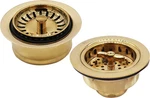 CO2195S-01 Combo Pack 3-1/2" Wing Nut Twist Style Large Kitchen Sink Basket Stra. Fixed Price $145.64.