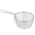 7.15 Inch Deep Fry Basket: Foldable Colander Kitchen Cooking - Stainless Stee.... Fixed Price $26.35.