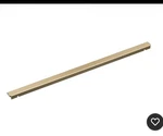 Delta Faucet 24-INCH Linear Shower Drain Wall Edge Champagne Bronze. Fixed Price $54.95.