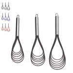 Flat Whisks Stainless STEEL,3 Pack 10''+11''+12'' Set Premium STURDY-6 Silico.... Fixed Price $21.07.