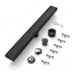 Baronage 24 Linear Shower Drain, Rectangle Inch, Matte Black. Fixed Price $72.99.