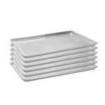 Steelus 6-PACK Full Size Perforated Aluminum Commercial Baking Sheet Pans. Fixed Price $149.04.