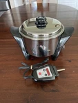 Saladmaster MP5 316TI Titanium Multi-pot Qt Electric Cooker SA005OCU. Fixed Price $549.95.