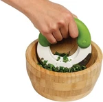 Chef'n Herb'n Shears 4 Blade Chopper And Bamboo Bowl Set. Fixed Price $24.97.