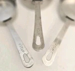 Amco Measuring Cups Stainless Steel Set Of 3 Dishwasher Safe Kitchen Gadgets. Fixed Price $8.99.