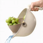 2-1 Colander For Kitchen-rotatable Strainers Kitchen-strainer Bowl-pasta. Fixed Price $24.88.