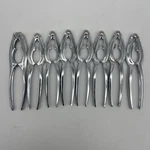 Set Of (8) 6" Double Jaw Lobster Crab Seafood Shellfish Nut Cracker. Fixed Price $17.49.