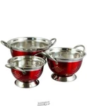 Astor Metaline 3 Pack Round Asian Colander. Fixed Price $38.99.