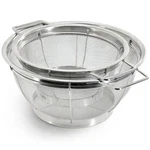 Beille 2PC Fine Mesh Stainless Steel Colander Set, Pasta Strainer, Rice Washer,. Fixed Price $31.34.