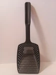 Pampered Chef Scoop & Drain Plastic Nylon Black Hand Held Strainer. Fixed Price $12.99.