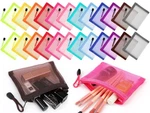 Jexine 24 Pcs Mini Zipper Mesh Bags Lipstick 5 Inch, Bright Color. Fixed Price $32.25.