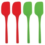 Tovolo Flex-core All Silicone Jumbo Spatula, Set 4 Candy Apple & Spring Green. Fixed Price $17.90.