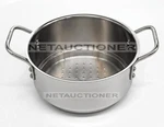 New Cuisinart Stainless Steel Strainer/colander/pasta Insert. Fixed Price $33.99.