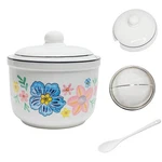 Maoyamao Ceramic Bacon Grease Container With Medium, Colorful. Fixed Price $20.41.