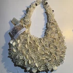 Natural Shell & Faux Pearl Beaded Shoulder Bag Purse Mermaidcore Coastal. Fixed Price $32.00.