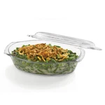 Libbey Bakers Basics Glass Casserole Dish Stackable Clear Versatile 1.6 Quart. Fixed Price $78.12.