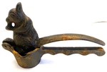 Vtg Cast Iron Squirrel Nut Cracker. Fixed Price $22.95.