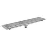 Eagle Group FT-1572-SG 72"W X 15"D Stainless Steel Floor Trough Drain Kitchen. Fixed Price $3250.00.