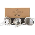 Bar Above Cocktail Strainer Set 3 Piece Stainless Steel .... Fixed Price $47.48.