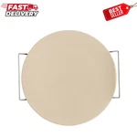 Nordic Ware Ceramic Pizza Stone With Steel Holder 13 Inch Baking Set. Fixed Price $20.99.