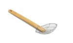 Sunrise Bamboo Handle Coarse Skimmer, Stainless Steel. Fixed Price $12.99.
