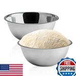 Ocs Parts Quart Mixing Bowls Set 11.25-INCH Stainless Steel Professio. Fixed Price $46.64.