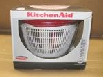 New Kitchenaid KG308 Red Salad And Fruit Spinner. Fixed Price $34.99.