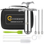 Meat Injector Syringe 2-OZ With Marinade Needles 304 Stainless Steel Jy. Fixed Price $48.16.