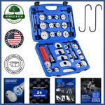 Complete Brake Service Set With 24 Adapters For American And European Vehicles. Fixed Price $92.89.