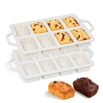 Funbaky Mini Loaf Pans With Metal Frame Silicone Bread 8-CAV.... Fixed Price $31.67.