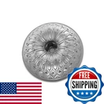 Nordic Ware Stained Glass Bundt Silver 9 Cup 88737. Fixed Price $57.60.